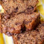 banana bread with chocolate chips