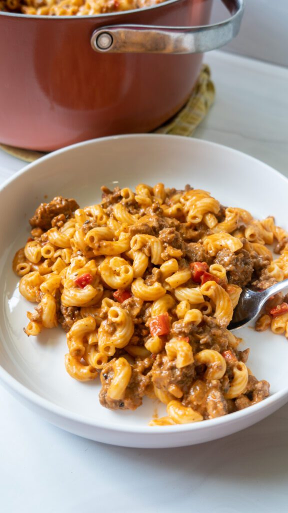 homemade hamburger helper