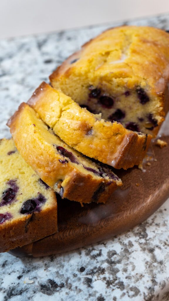 lemon blueberry bread