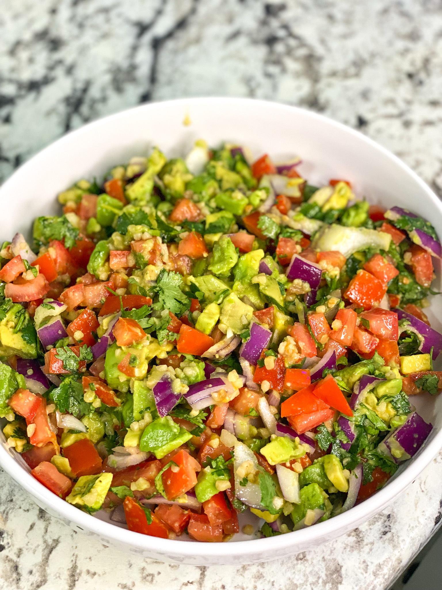 avocado tomato salad