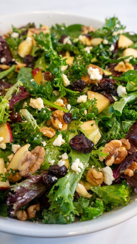 apple walnut cranberry salad