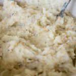 garlic parmesan mashed potatoes