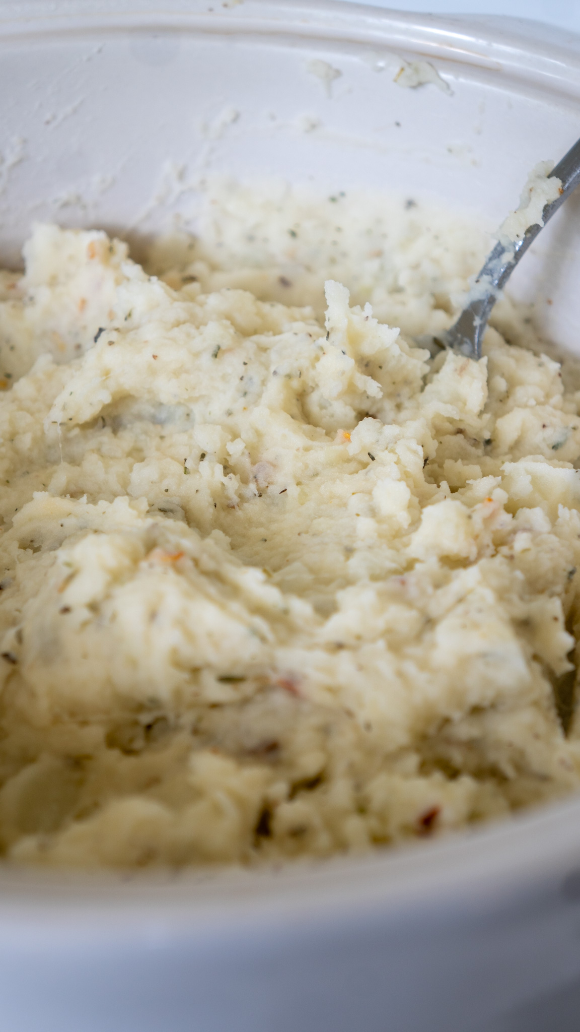 garlic parmesan mashed potatoes