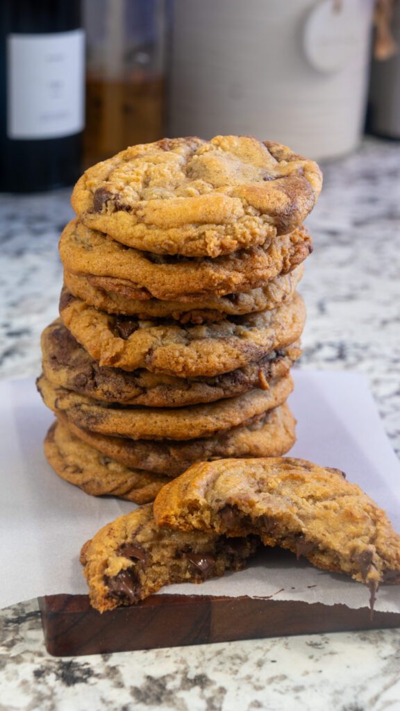 brown butter chocolate chip cookies