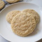 3 southern tea cakes on a plate