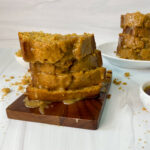 carrot cake with brown sugar maple glaze
